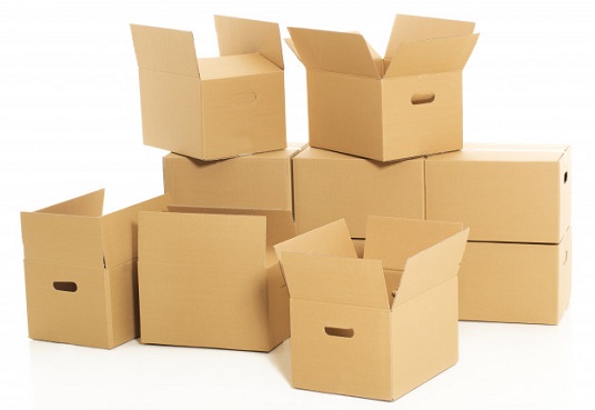 Cardboard boxes